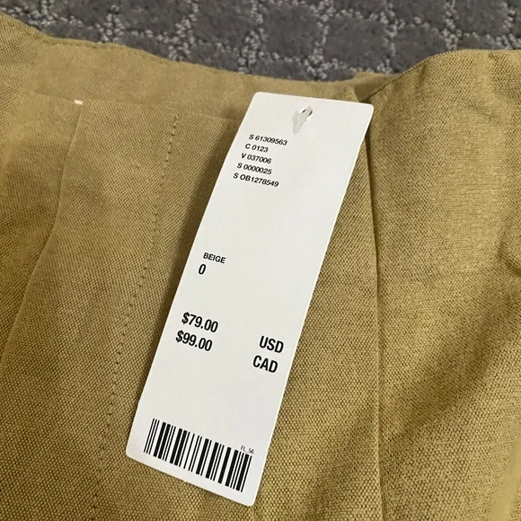 Urban Outfitters Estelle Corset-Waist Trouser Pant NWT Size 0 - Picture 8 of 9